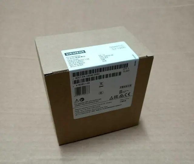 Main image of New Sealed Siemens 6ES7214-1AG40-0XB0 S7-1200 CPU 1214C 6ES7 214-1AG40-0XB0