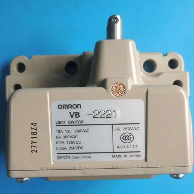 Alt view image 2 of 4 - Omron Industrial Limit Switch VB-2221 VB2221 New in Box NIB Free Ship