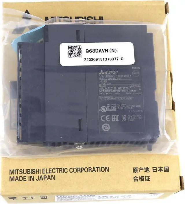 Main image of 1pcs Brand new Mitsubishi with box PLC Module Q68DAVN Fast ship with warranty