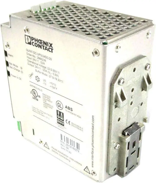 Alt view image 5 of 5 - 1PC Phoenix Power QUINT-DC-UPS/24DC/20 2866239 New In Box