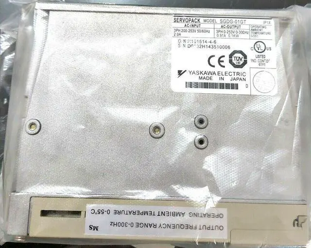 Alt view image 2 of 3 - New In Box YASKAWA SGDG-01GT Servo Drive