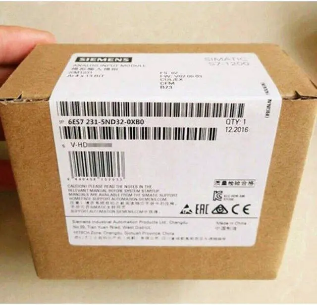 Alt view image 2 of 2 - 1PCS Unopened New Siemens 6ES7 231-5ND32-0XB0 6ES7231-5ND32-0XB0