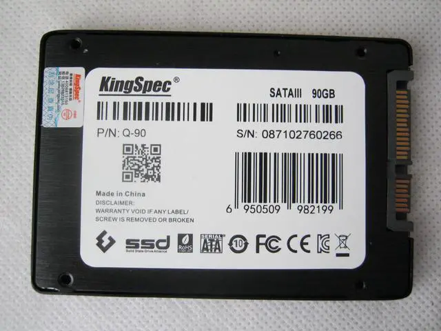 Alt view image 3 of 3 - SATA3 2.5 inch SATA 90GB 90G SSD Solid State hard drive Disk HDD New