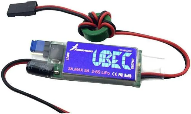 Main image of 3PCS 5V / 6V RC UBEC 3A Max 5A Lowest RF Noise BEC Full Shielding Regulator