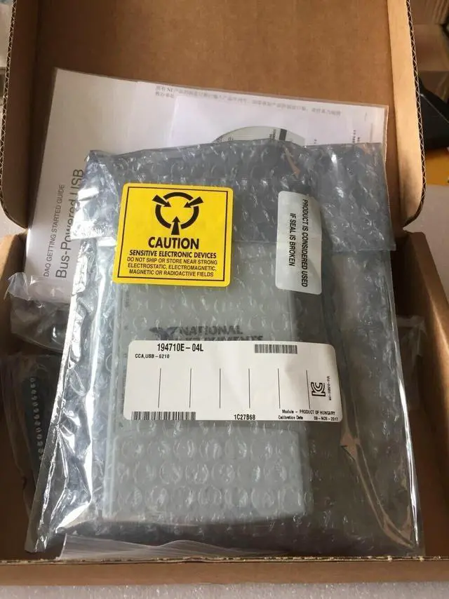 Alt view image 2 of 6 - National Instruments NI USB-6210 779675-01 Multifunction Data Acquisition Device