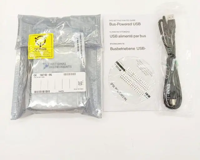 Alt view image 4 of 6 - National Instruments NI USB-6210 779675-01 Multifunction Data Acquisition Device