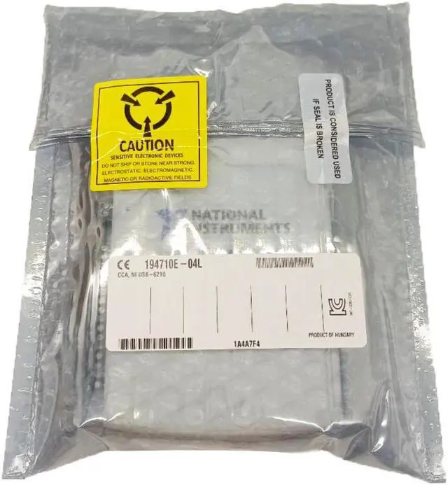 Alt view image 3 of 6 - National Instruments NI USB-6210 779675-01 Multifunction Data Acquisition Device