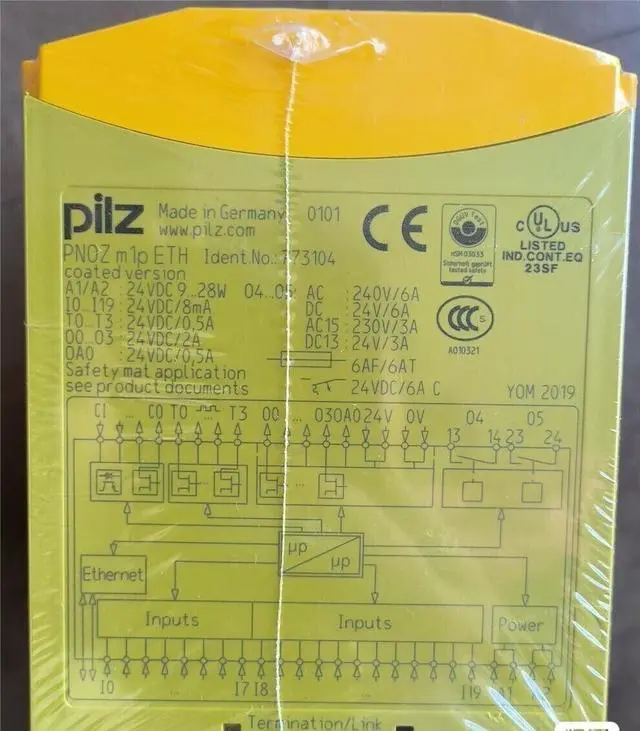 Main image of 773104 PILZ PONZ m1p ETH 773104 Safety relay module Brand New