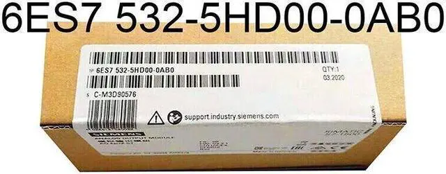 Alt view image 2 of 6 - NEW SIEMENS 6ES7 532-5HD00-0AB0 6ES7532-5HD00-0AB0 S7-1500 Analog Output Module