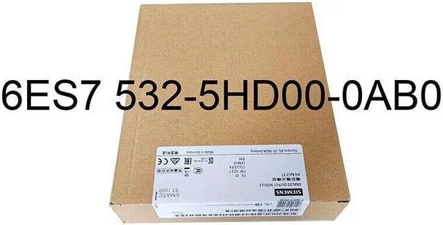 Alt view image 3 of 6 - NEW SIEMENS 6ES7 532-5HD00-0AB0 6ES7532-5HD00-0AB0 S7-1500 Analog Output Module