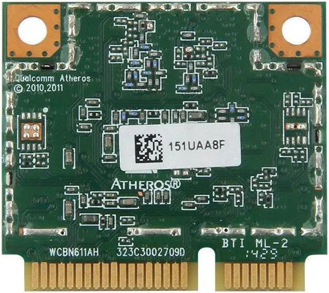Alt view image 3 of 5 - 100PCS Atheros AR5B22 300Mbps Dual Band PCI-E WLAN Wireless Wifi Card BT 4.0