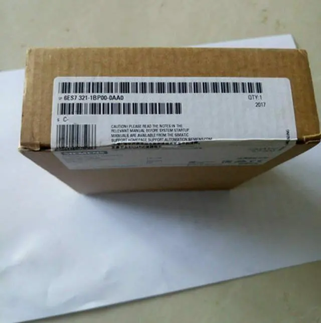 Main image of 1PCS Unopened New Siemens 6ES7 321-1BP00-0AA0 6ES7321-1BP00-0AA0 Digital Module