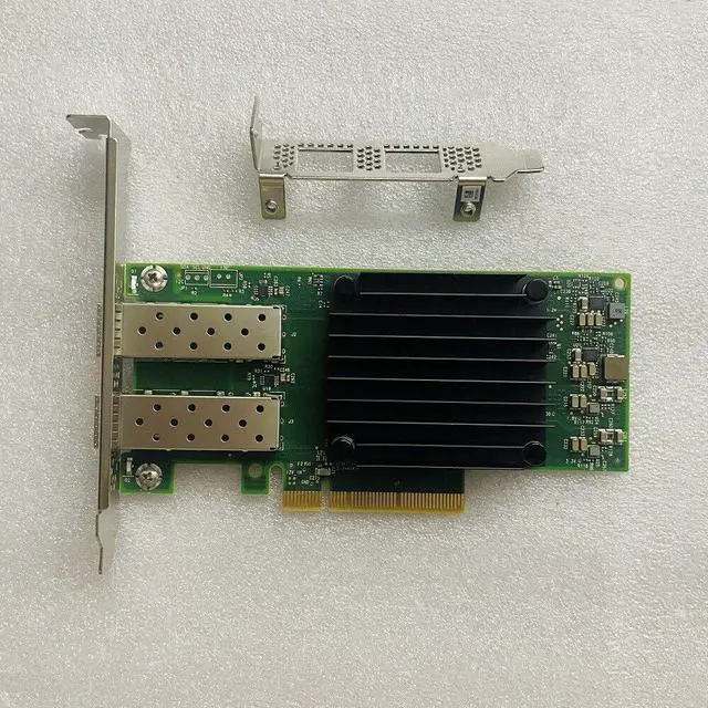 Alt view image 2 of 4 - Mellanox ConnectX-5 CX512A 10/25GbE Dual-Port SFP28 PCIe Adapter MCX512A-ACAT