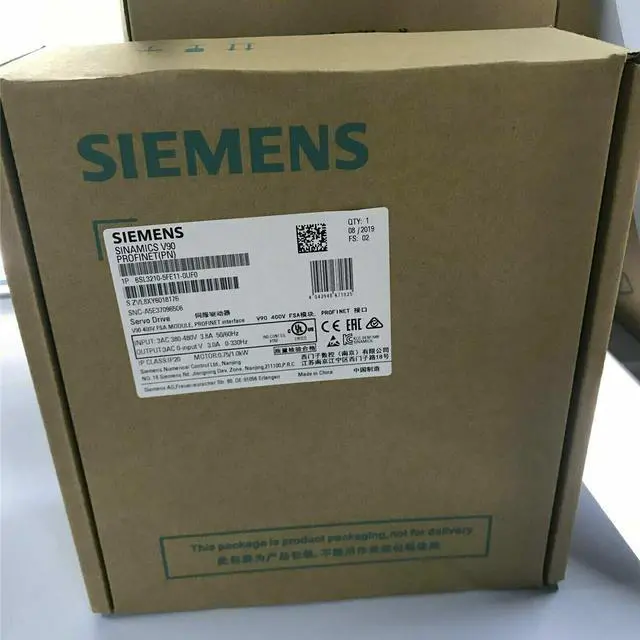 Main image of 1PCS Unopened New Siemens 6SL3210-5FE11-0UF0 6SL3 210-5FE11-0UF0