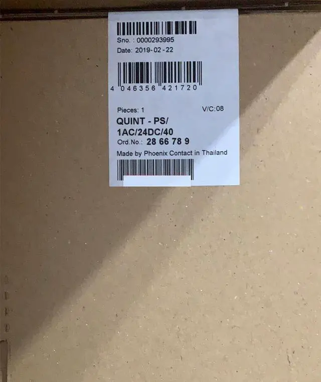 Alt view image 2 of 2 - PHOENIX CONTACT 2866789 Power Supply Unit - QUINT-PS/1AC/24DC/40 New in Box