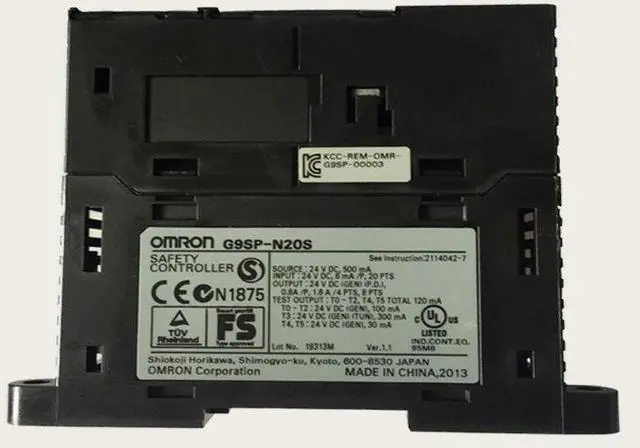 Alt view image 5 of 5 - 1PCS OMRON G9SP-N20S PLC Safety Controller NEW IN BOX Fast Ship