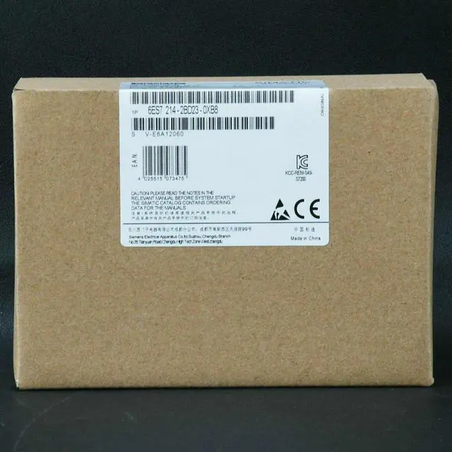 Main image of ONE SIEMENS 6ES7 214-2BD23-0XB8 = 6ES7 214-2BD23-0XB0 ONE PLC MODULE NEW IN BOX