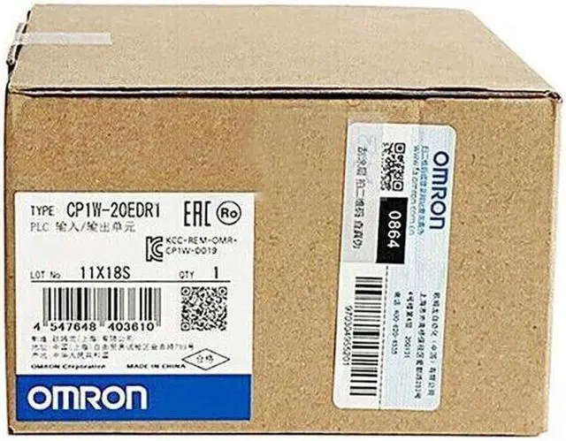 Alt view image 5 of 5 - CP1W-20EDR1 Original Omron Expansion PLC Unit CP1W-20EDR1 Brand New in BOX