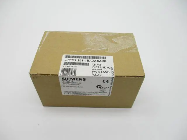 Alt view image 3 of 6 - 1PCS Unopened Brand New Siemens Module 6ES7 151-1BA02-0AB0 6ES7151-1BA02-0AB0