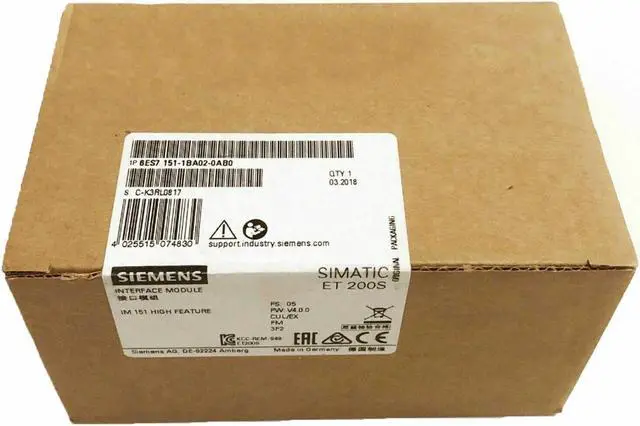 Alt view image 2 of 6 - 1PCS Unopened Brand New Siemens Module 6ES7 151-1BA02-0AB0 6ES7151-1BA02-0AB0