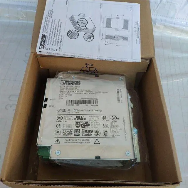 Alt view image 4 of 5 - New In Box PHOENIX CONTACT 2866750 QUINT-PS/1AC/24DC/5 Switch