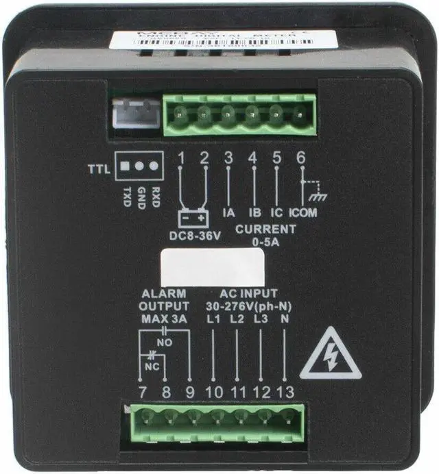 Alt view image 3 of 7 - GV58VS Digital Multi-functional Meter Current&Voltage Test For 3-phase Generator