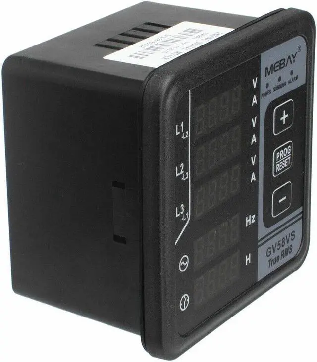 Alt view image 4 of 7 - GV58VS Digital Multi-functional Meter Current&Voltage Test For 3-phase Generator