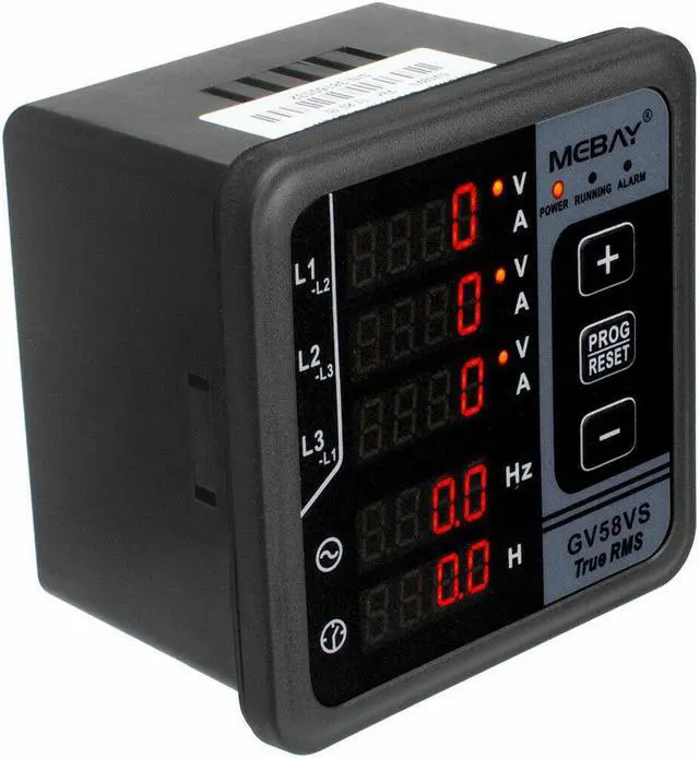 Alt view image 5 of 7 - GV58VS Digital Multi-functional Meter Current&Voltage Test For 3-phase Generator