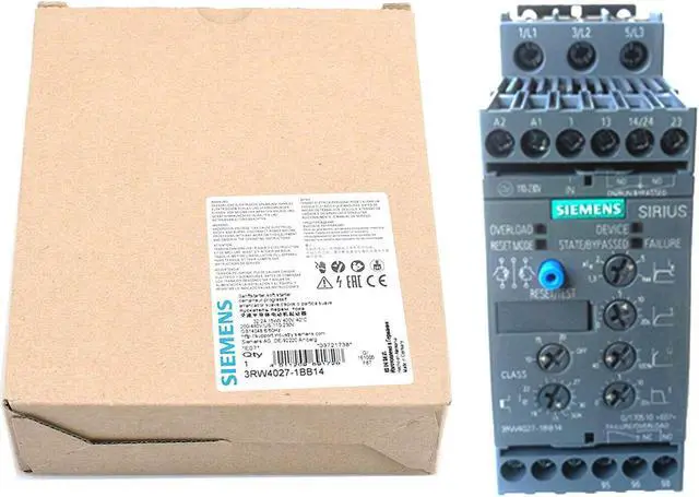 Main image of 1PC New in Siemens box 3RW4027-1BB14 One year warranty Fast Delivery SM9T