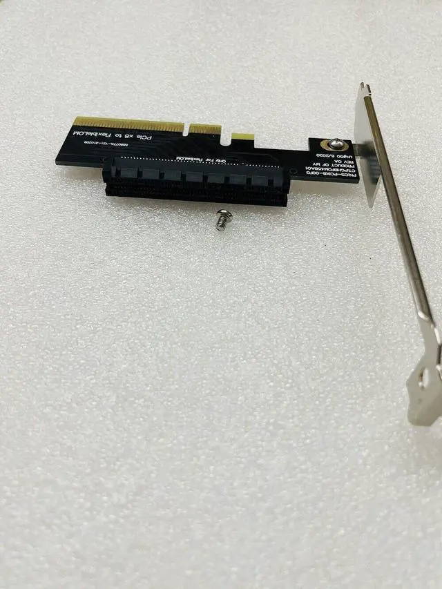 Alt view image 2 of 4 - PCIe X8 Riser card for HP FlexibleLOM 2Port GbE 331FLR 366FLR 544FLR 561FLR