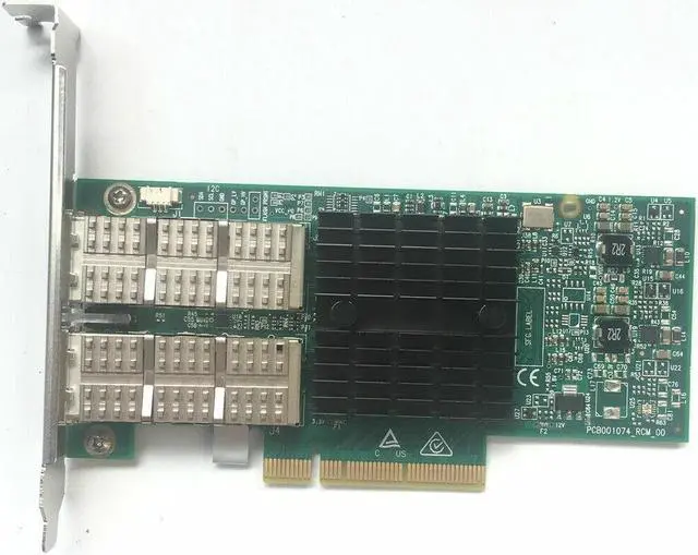 Alt view image 2 of 6 - MCX314A-BCCT Mellanox CX314A ConnectX-3 Pro 40GbE Dual-Port Ethernet QSFP NIC