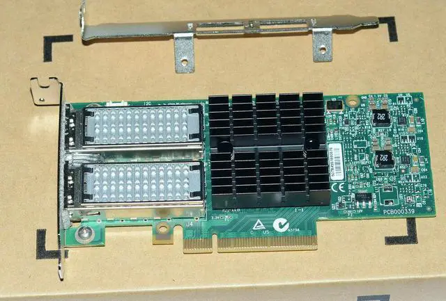 Alt view image 5 of 6 - MCX314A-BCCT Mellanox CX314A ConnectX-3 Pro 40GbE Dual-Port Ethernet QSFP NIC