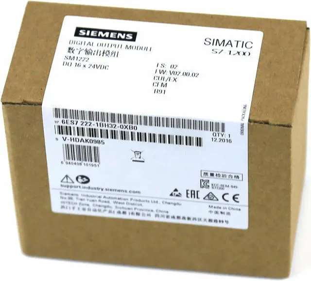 Alt view image 2 of 2 - SIEMENS 6ES7 212-1BB23-0XB8 /B0 PLC S7-200CN MODULE PROCESSOR CONTROLLER CPU 222