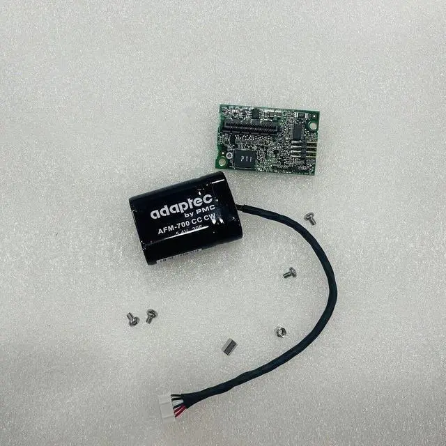 Alt view image 3 of 5 - New In Box Adaptec Flash Module 2275400-R AFM-700 SuperCap Tray Bracket