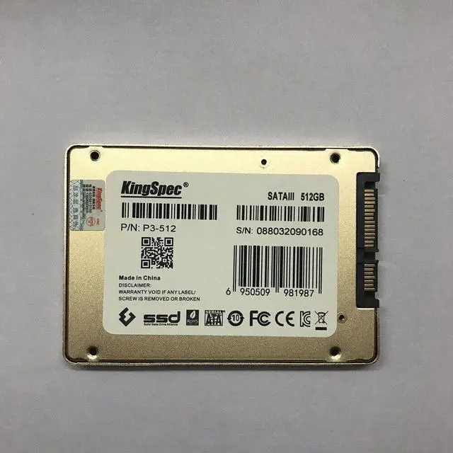 Alt view image 4 of 4 - 2.5 inch SATAIII SATA3 512GB Internal SSD Solid State hard drive for Laptop