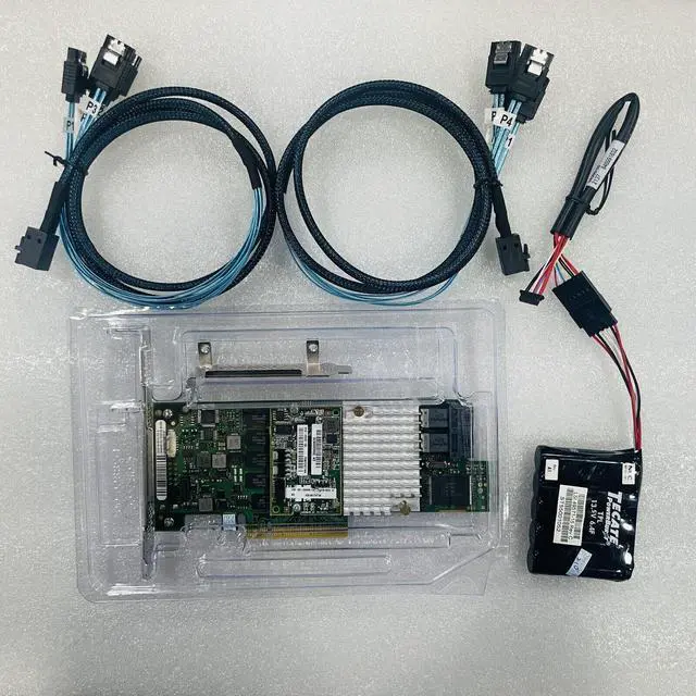 Main image of Fujitsu D3216-B13 SAS 2GB Cache 12GB Controller Card 8643 cable W/ Battery
