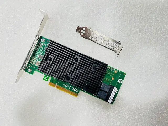 Alt view image 3 of 4 - LSI 9400-8i 12Gbps Tri-Mode SAS SATA NVMe HBA JBOD updated SAS3