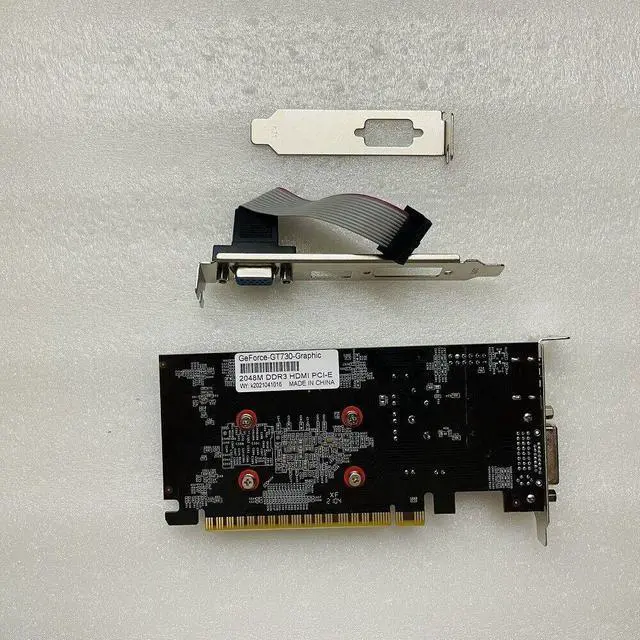 Alt view image 4 of 5 - Computer For GeForce GT730 2GB DDR3 DVI VGA HDMI PCI-E Graphics Card