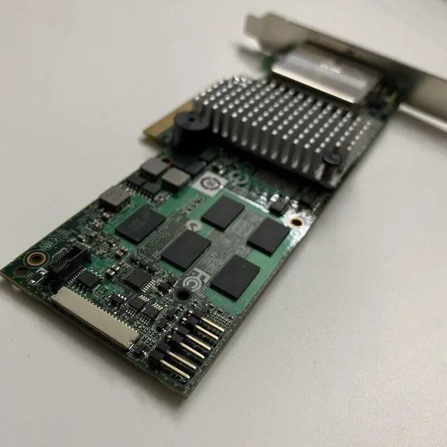 Alt view image 4 of 4 - 8 Port PCI-E SAS External MegaRAID Controller Card LSI 9280-8e 6Gb