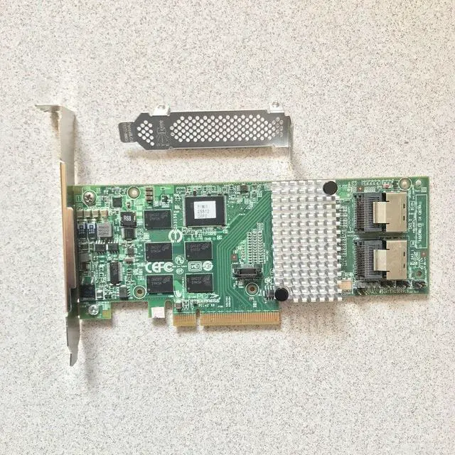 Alt view image 2 of 4 - LSI MegaRAID SAS 2108-8i SATA 9261-8i 8-Port PCI-E 6Gb/s RAID NICs-