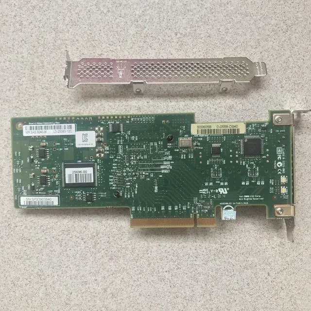 Alt view image 2 of 4 - LSI 9240-8i 8-Port SAS SATA LSI00200 IBM M1015 6GB Server RAID Controller Card