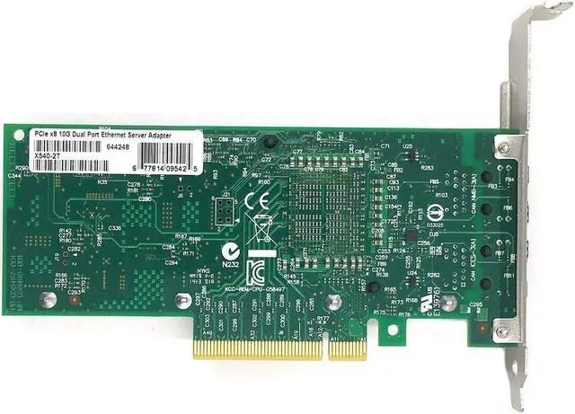 Alt view image 4 of 4 - NEW X540-T2 10G dual RJ45 ports Ethernet Converged Network Adapter