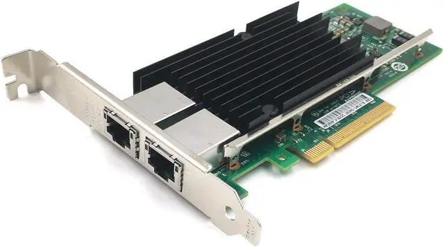 Alt view image 3 of 4 - NEW X540-T2 10G dual RJ45 ports Ethernet Converged Network Adapter