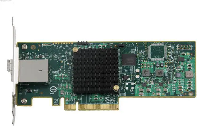 Alt view image 6 of 7 - LSI SAS 9300-8e 8-port 12Gb/s SATA+SAS pci-e 3.0 Host Bus Adapter