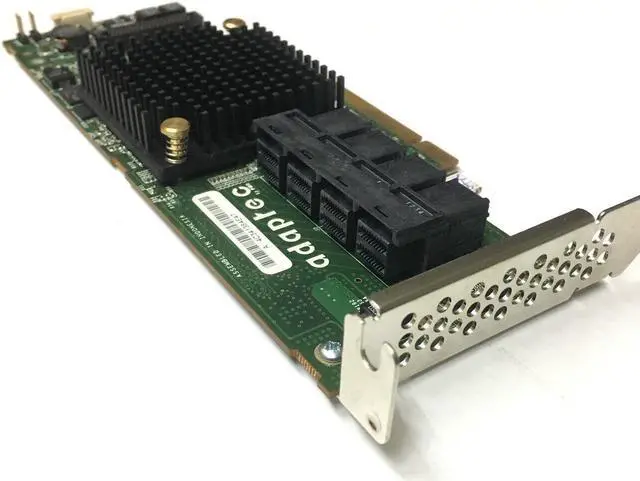 Alt view image 4 of 6 - Adaptec ASR-71605 2274400-R 16-Port 6Gb/s SAS SATA PCIe RAID Controller