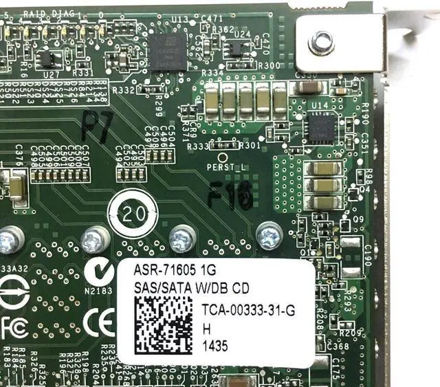 Alt view image 5 of 6 - Adaptec ASR-71605 2274400-R 16-Port 6Gb/s SAS SATA PCIe RAID Controller