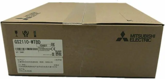Alt view image 4 of 4 - New In Box Mitsubishi GS2110-WTBD-N HMI Touch Screen