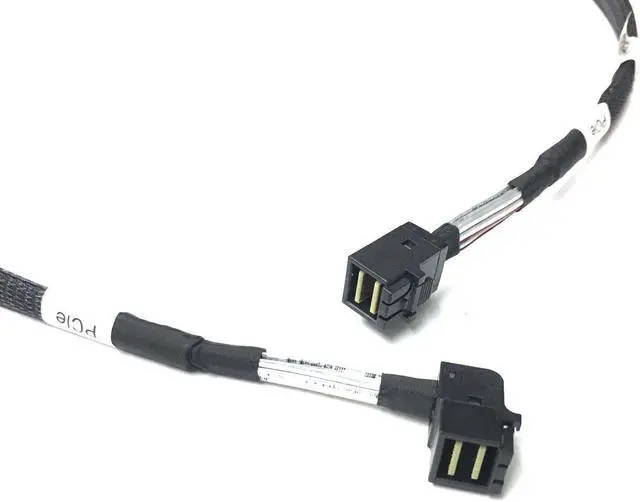 Alt view image 5 of 6 - Amphenol Mini-SAS 04051020 SFF-8643 90°Elbow to SFF-8643 Cables SAS 12Gbs 72cm