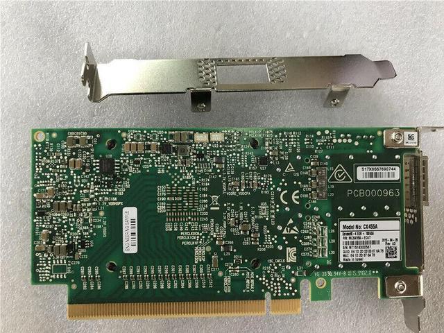 Mellanox MCX455A-ECAT 100GbE 100Gbs EDR QSFP28 ConnectX-4 CX455A 1