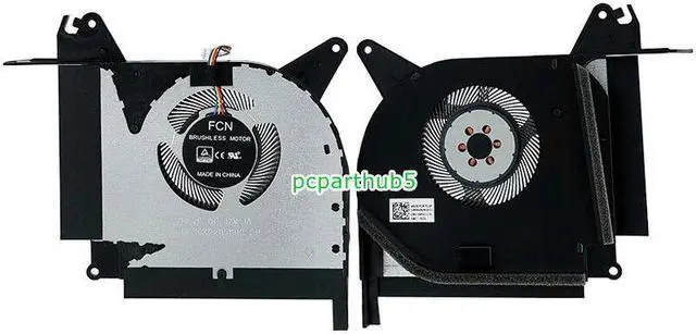 Alt view image 3 of 5 - New CPU GPU Cooling Fan For Asus ROG Strix RTX SCAR II GL704GM GL704GW FL2D FL2F